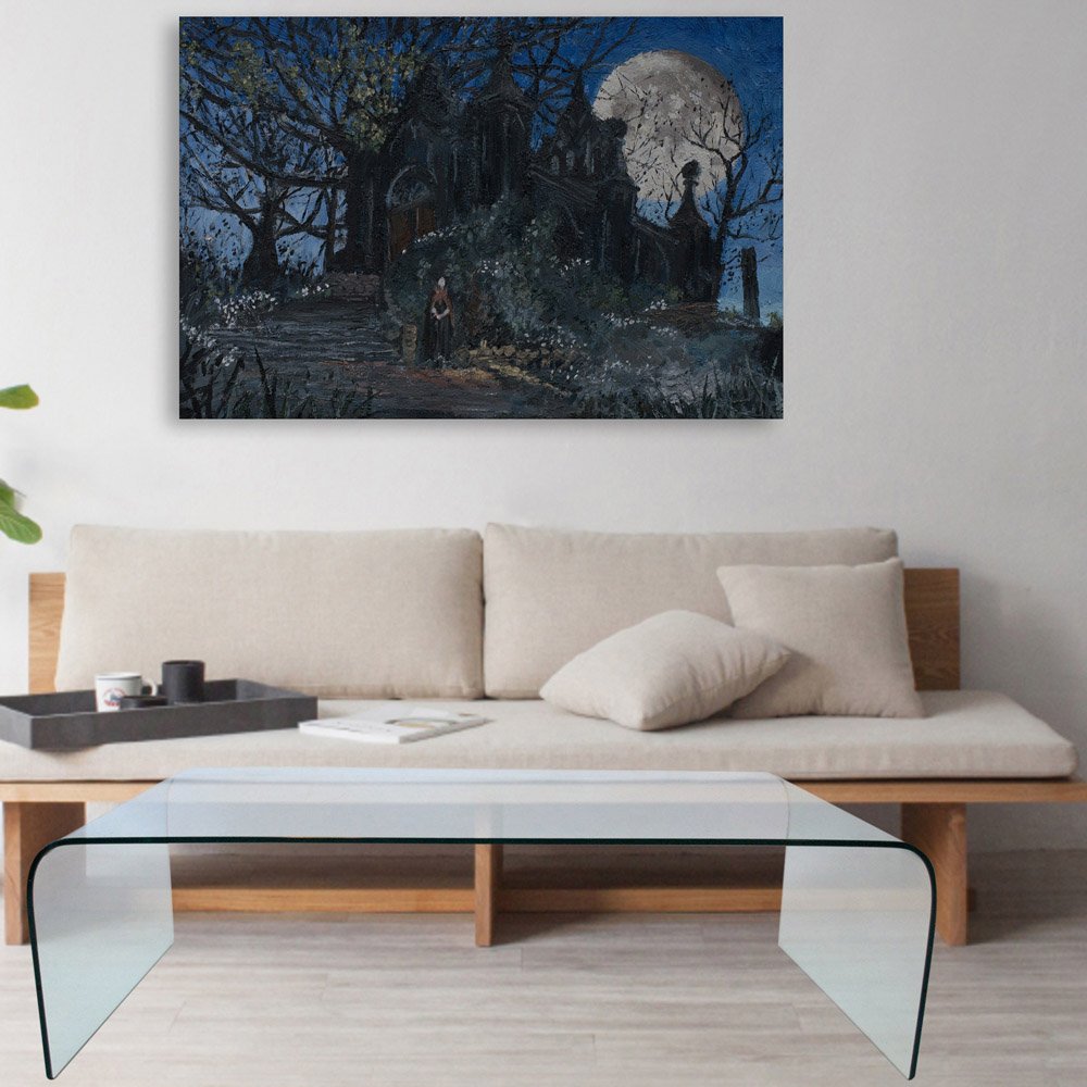 inep-b07czs57hg-spook-tacular-unframed-abstract-haunted-house-canvas-for-chic-walls-(91x61cm)-hung-above-a-modern-sofa.jpeg